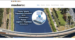 Desktop Screenshot of maubertec.com.br